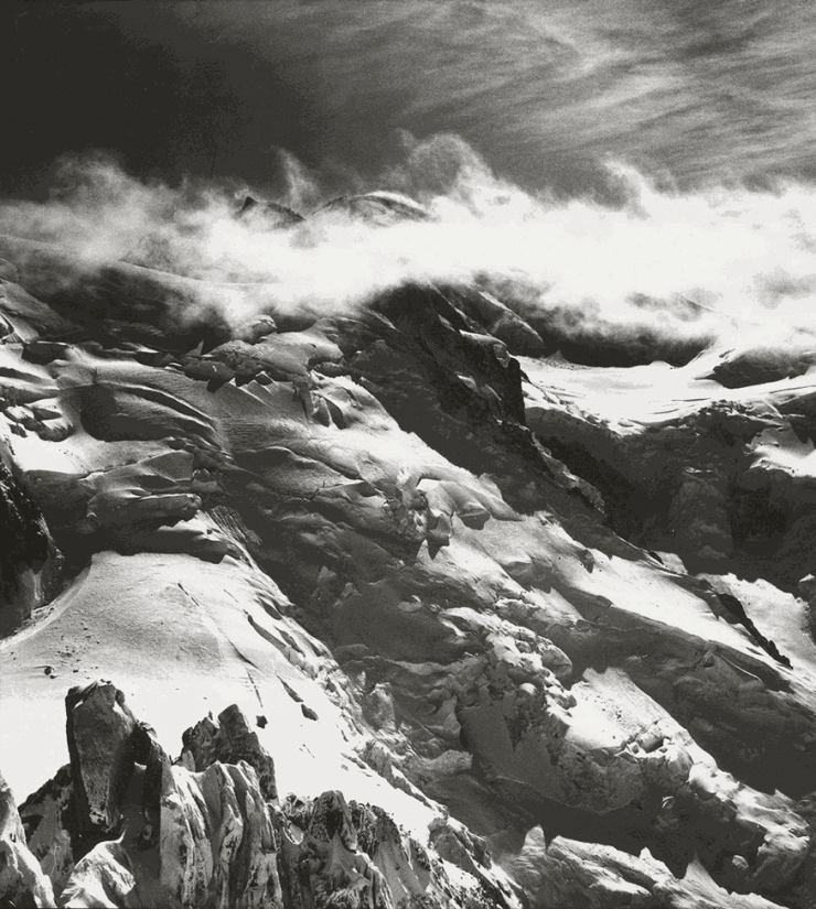 Konrad Rufus Müller, Am Mont Blanc, 1970