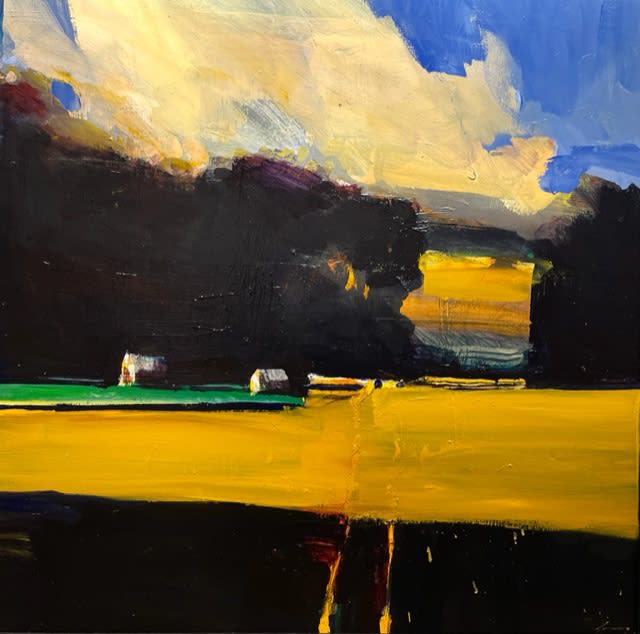 ADAM GROSOWSKY, Field at Dusk, 2022