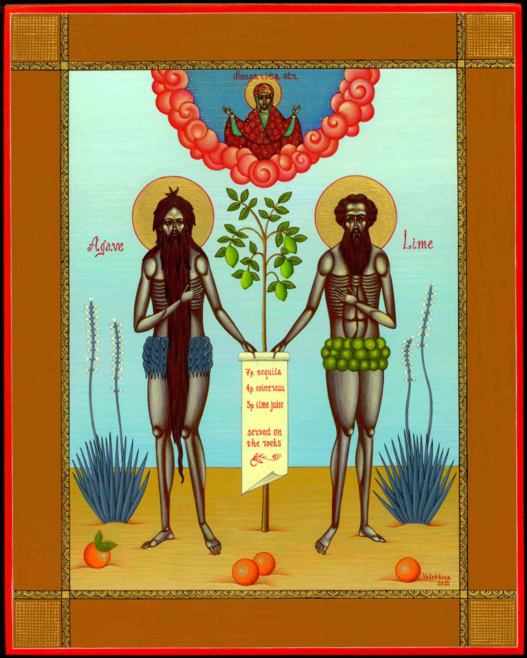 Olga Volchkova, St. Margarita on the Rocks - Print available