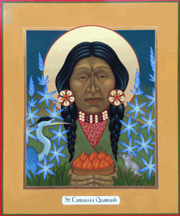 OLGA VOLCHKOVA, St. Camassia Quamash - Print available