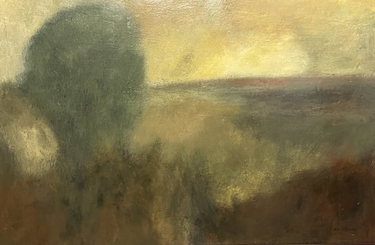 Mark Clarke (1935-2016), Landscape With Oak Tree, 2008