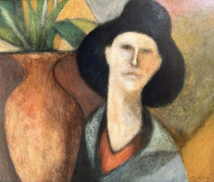 Mark Clarke (1935-2016), Black Hat and Pot