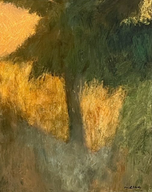 Mark Clarke (1935-2016), Tree and Golden Field