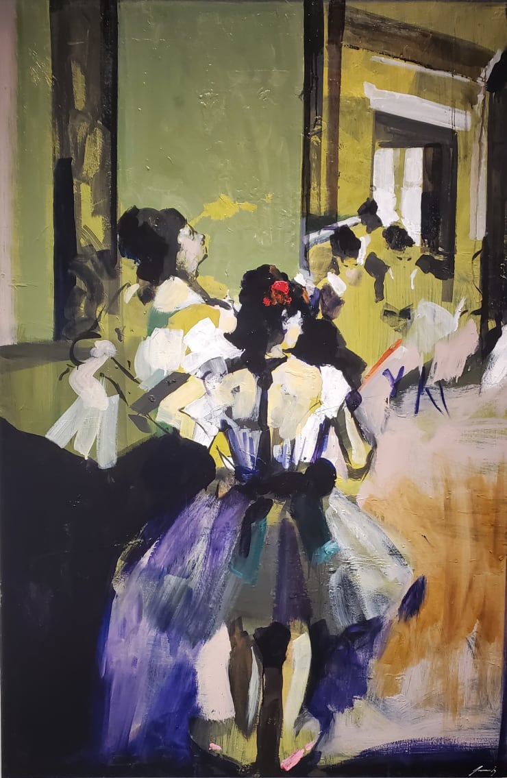 Adam Grosowsky, Dancers #5 (Degas Study)