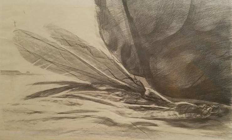 CARL HALL (1921-1996), Last Flight, 1964