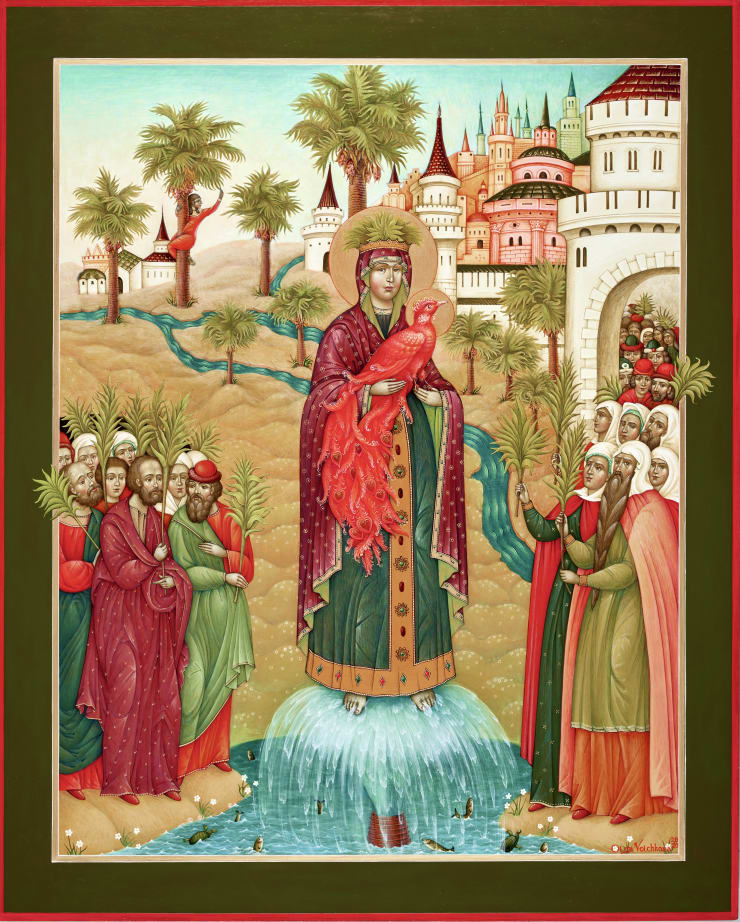 Olga Volchkova, St. Date Palm - Print available