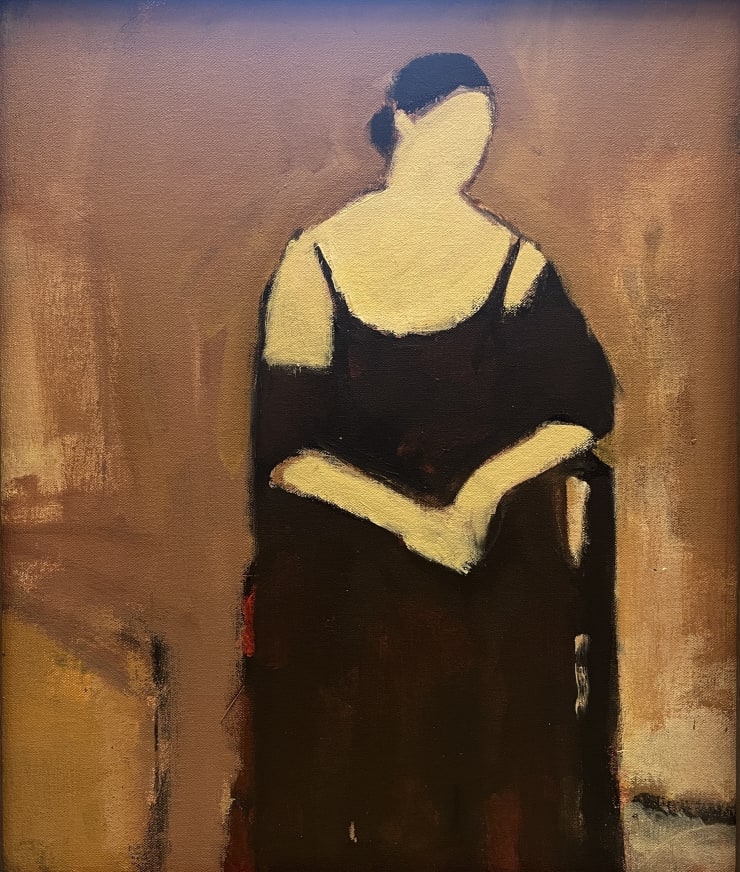 Robert Schlegel (1947-2021), Woman in Black Dress, 2006