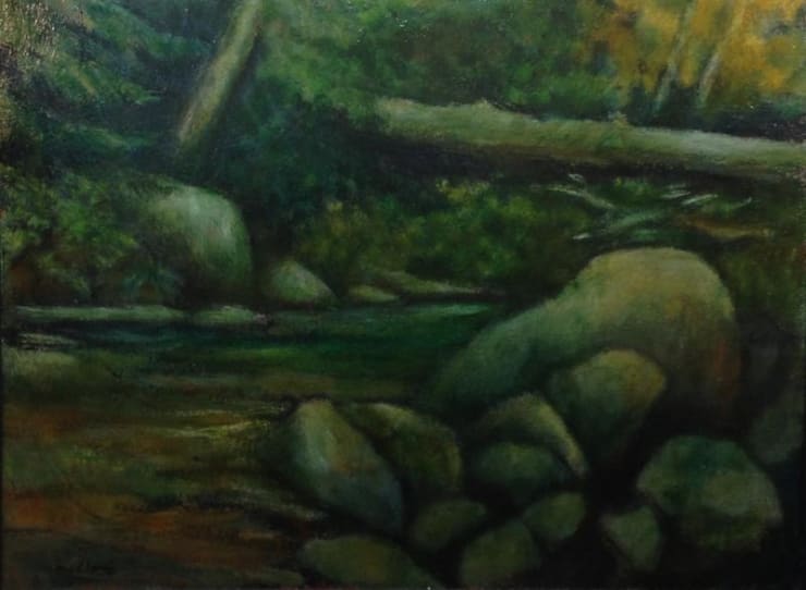 MARK CLARKE (1935-2016), Santiam River, c. 2011