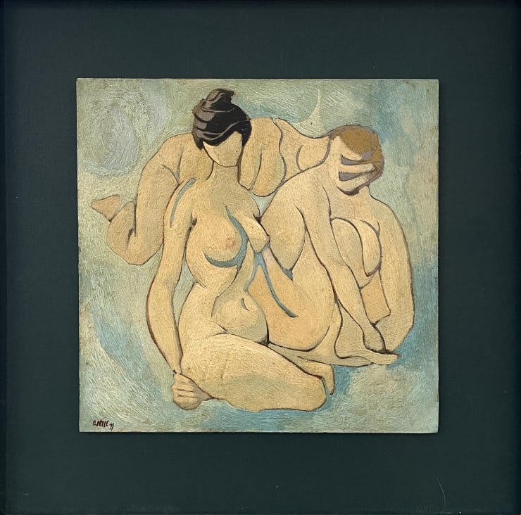 CARL HALL (1921-1996), Figure Group 1