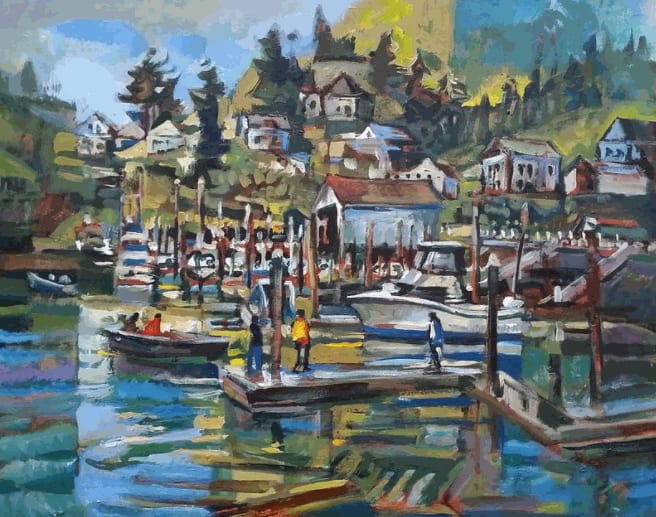 ERIK SANDGREN, Festive Harbor