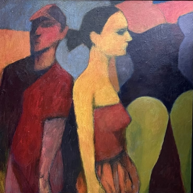 Mark Clarke (1935-2016), Studio Visitor, 2009