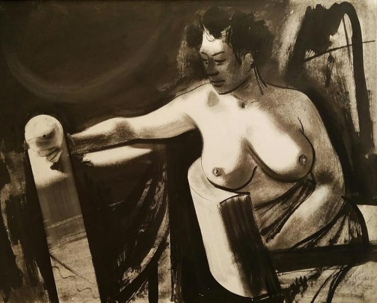 CARL HALL (1921-1996), Four and a Half Months, 1955