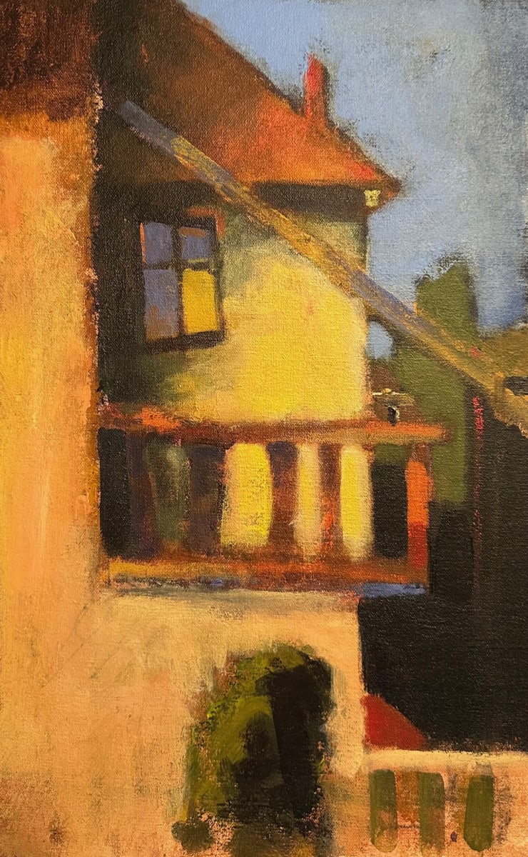 Robert Schlegel (1947-2021), House with Balcony, Italy