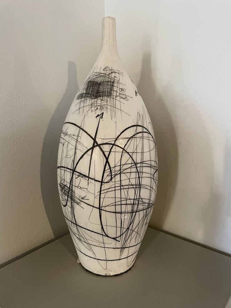 Yuri Zatarain (Mexico), Sketchbook Series (Ceramic Art Vase), c.1990