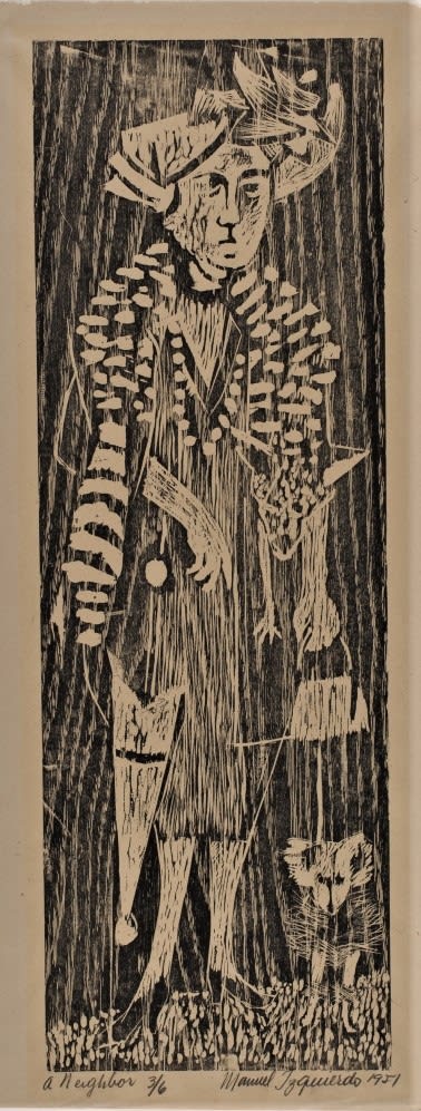 MANUEL IZQUIERDO (1925-2009), Portland Woman (A Neighbor), 1951