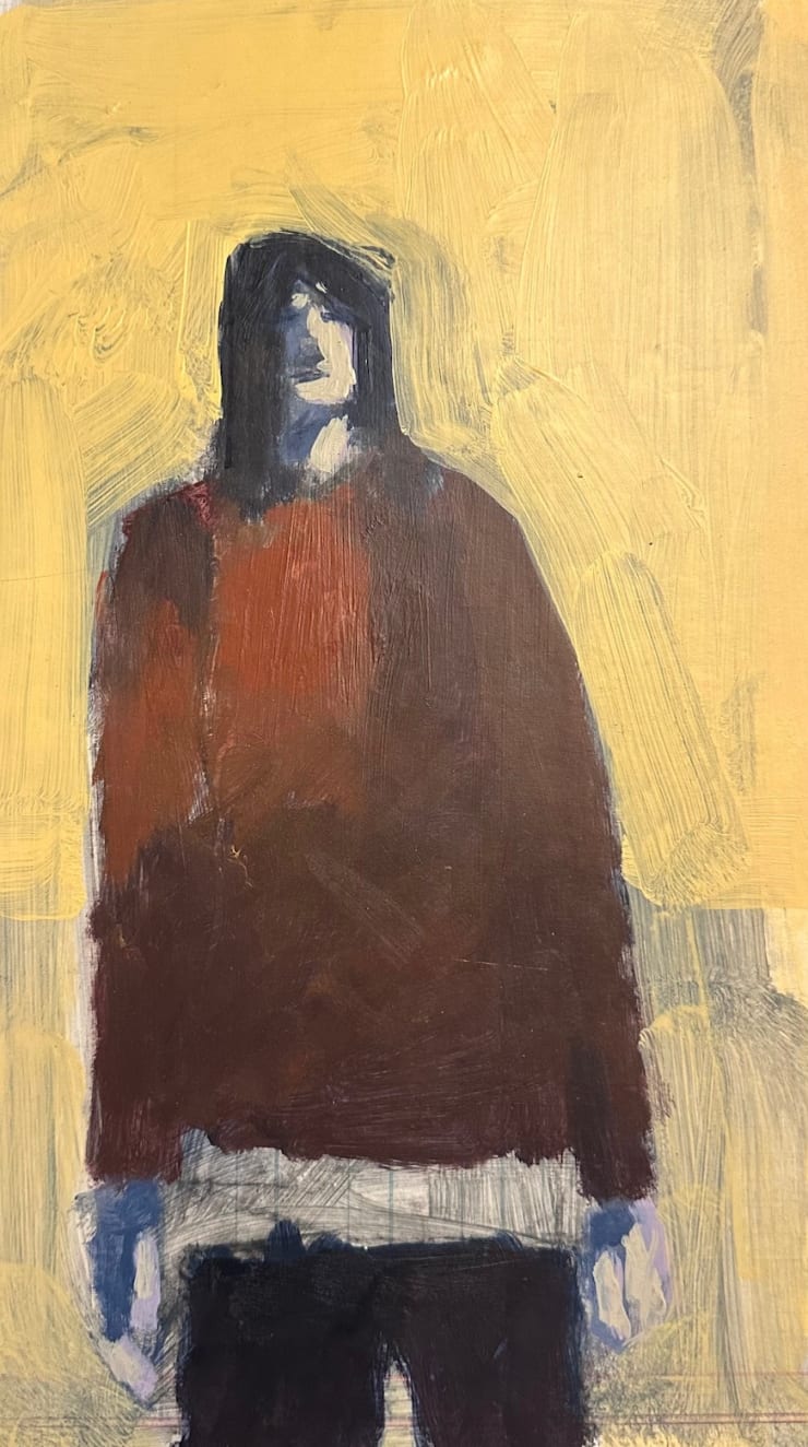 Robert Schlegel (1947-2021), Figure in Red Sweater