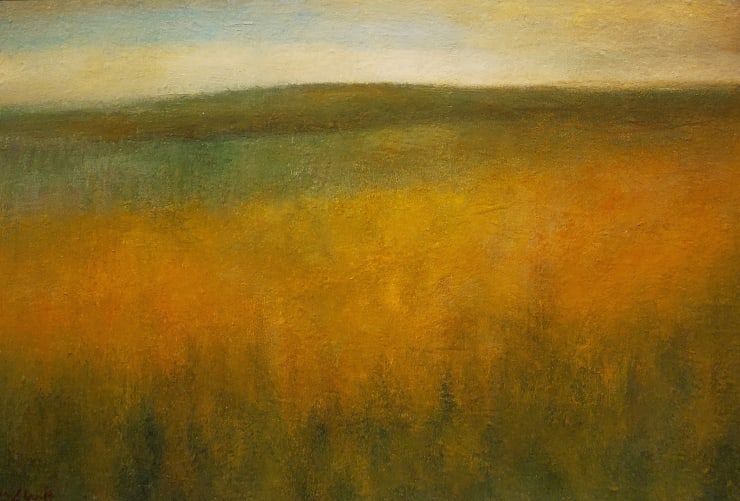 Mark Clarke (1935-2016), The Golden Field, c.2013