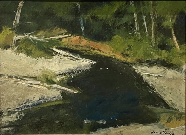 Mark Clarke (1935-2016), Creek to the Pacific Ocean , 1988