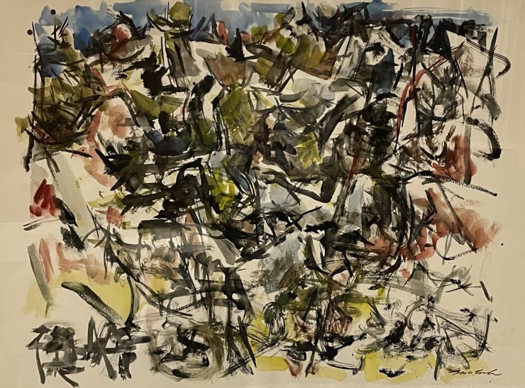 David McCosh (1903-1981), Untitled/ Desert Plants Among the Rocks II, 1965