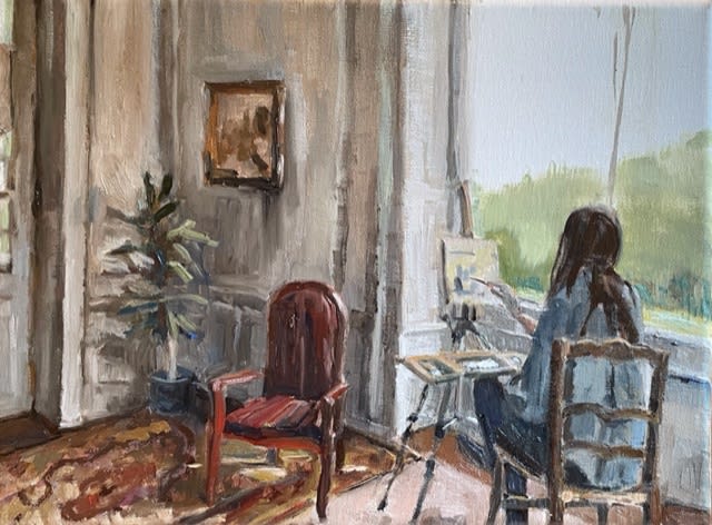 Karin Clarke: Return to the Chateau Recent paintings from France