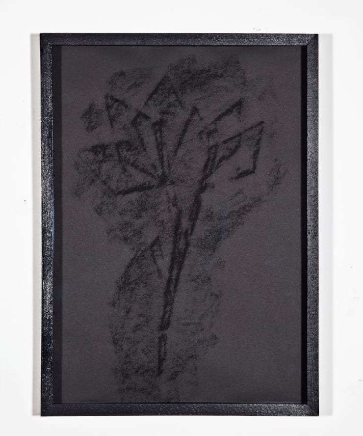 MICHAEL STRASSER A whiff of Tulip, 2022 Pastel on paper 43,3 x 31,3 cm