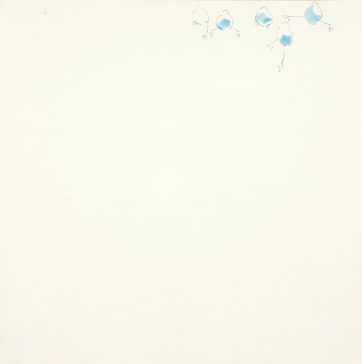 MARKUS HUEMER Wir sehen unsere Aufgabe, zuallerletzt in der gezielten Fragestellung, 2007 Pencil/ink on paper 40 x 40 cm