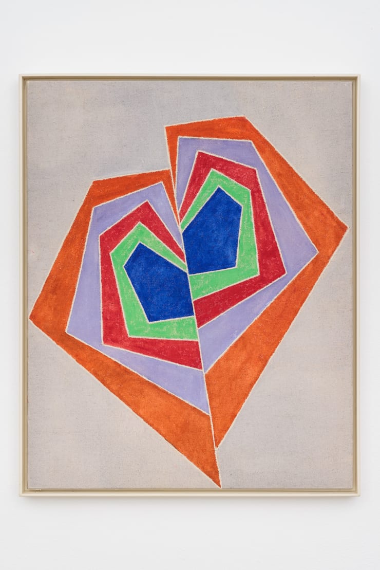 Hildegard Joos Verschiebung, ca. 1970 Acrylics on canvas 100 x 80 cm
