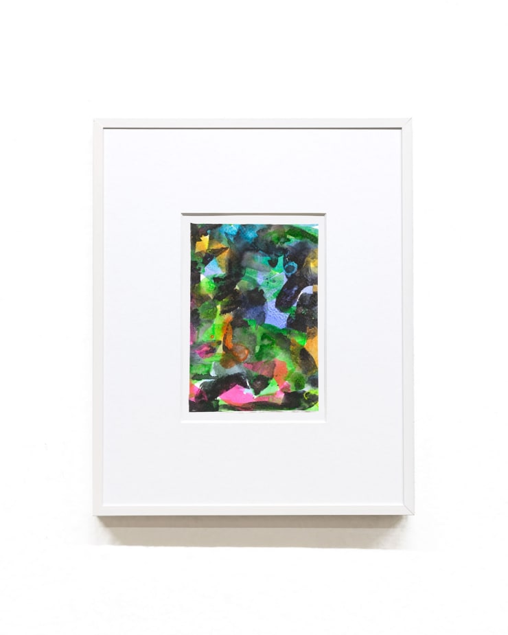 UNTITLED (25128), 2025 Watercolor on paper 14,5 x 10,5 cm (image size) 30 x 24 cm (framed size) € 400.00