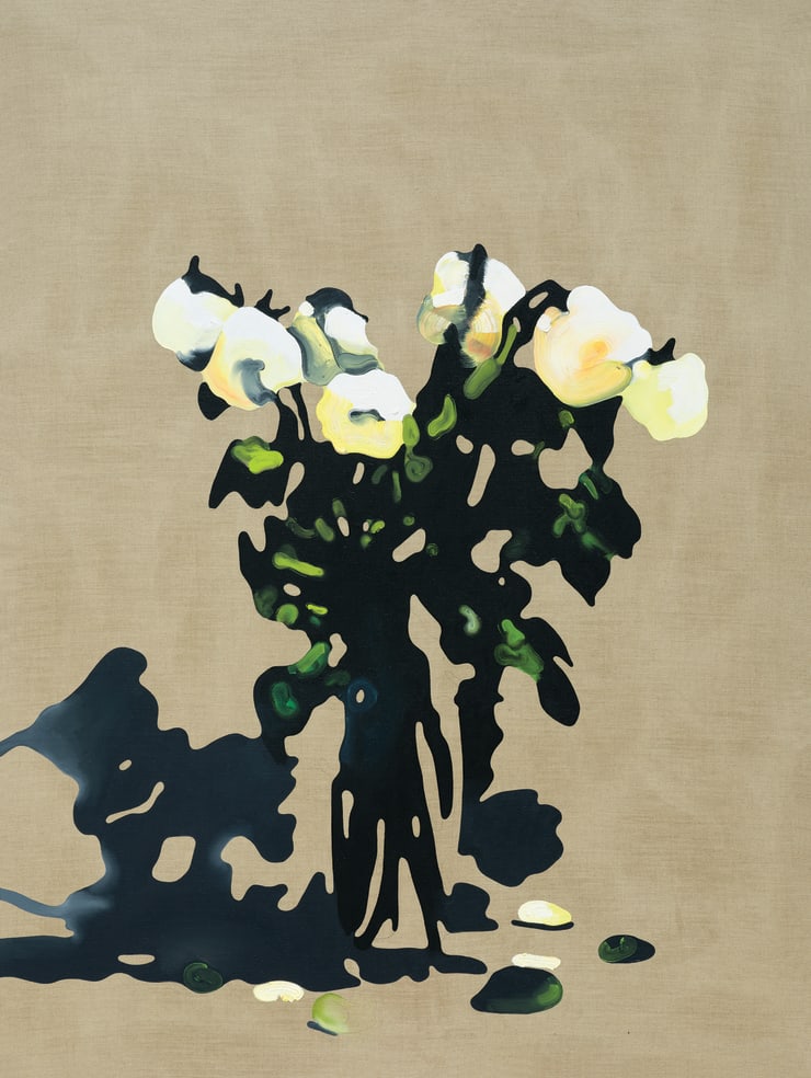 A Swarm of Bees Is Considered Ownerless if the Owner Does not Pursue It Immediately or Abandons It 2025 Oil and marker on canvas 200 x 150 cm