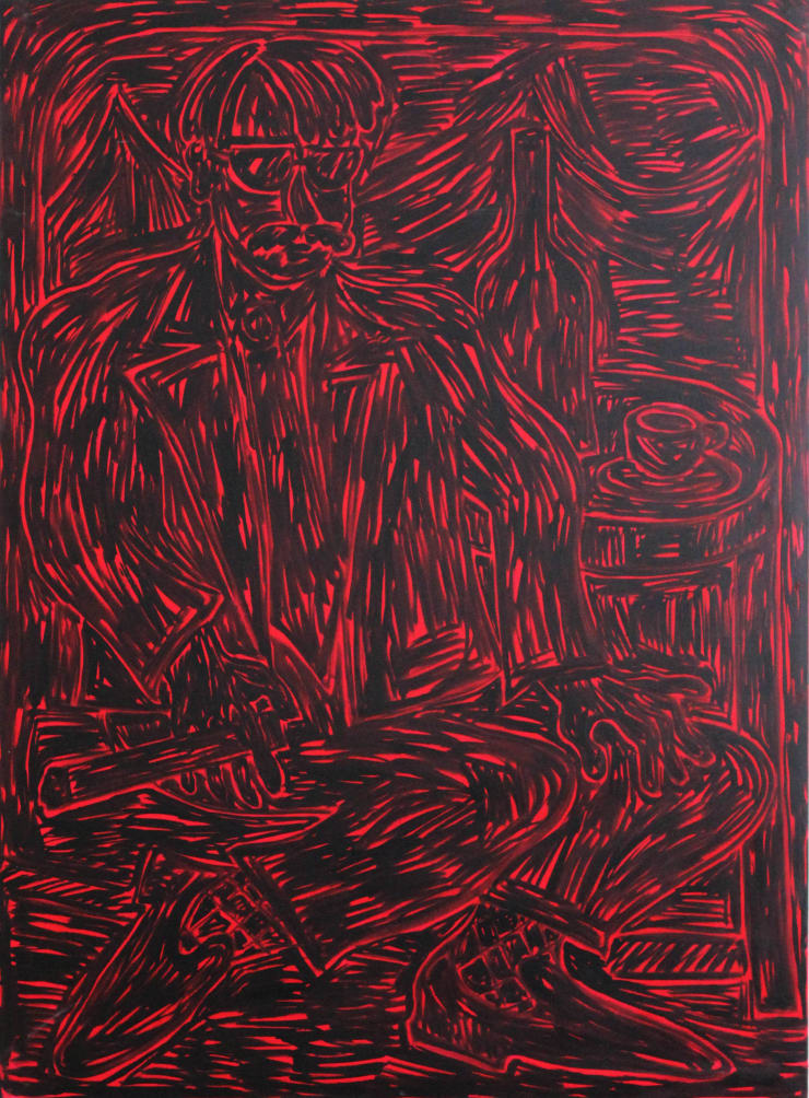 Rade Petrasevic, When Painting kicks in, 2020