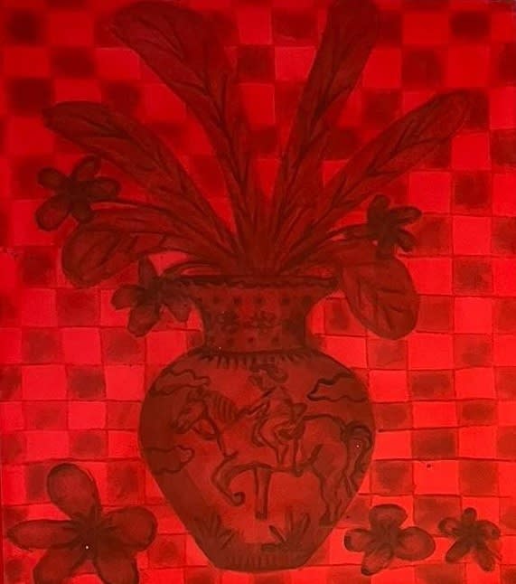 Laura Limbourg, Cadmium Red Hue Series, 2023