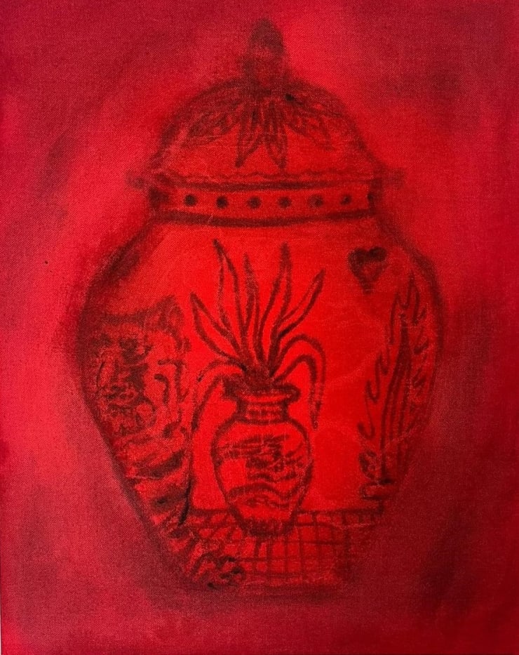 Laura Limbourg, Cadmium Red Hue Series, 2023