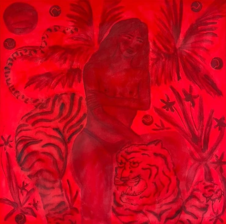 Laura Limbourg, Cadmium Red Hue Series, 2023