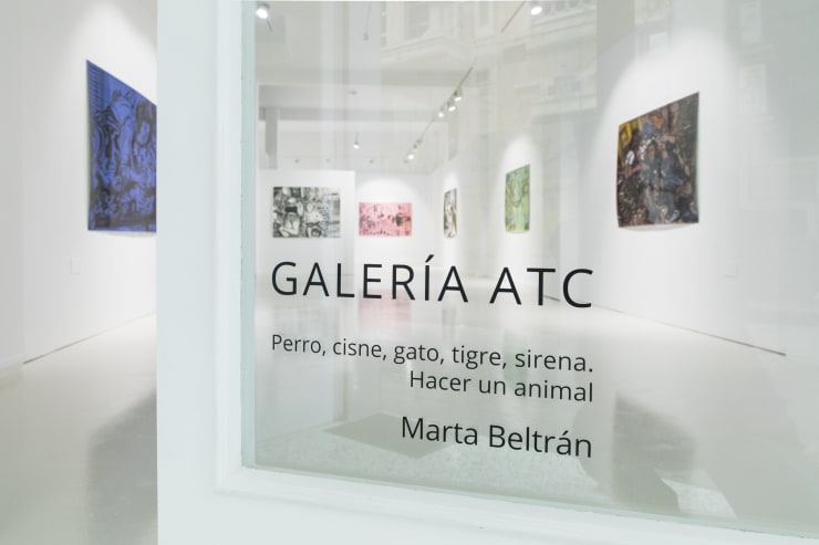 Guided visit, Marta Beltrán | Perro, cisne, gato, tigre, sirena. Hacer un animal