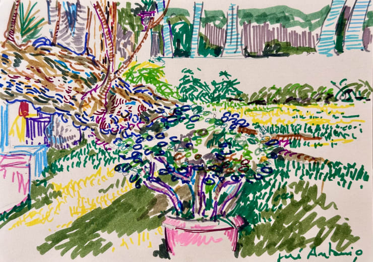 José Antonio Zárate, #1 (Series 'Jardín')