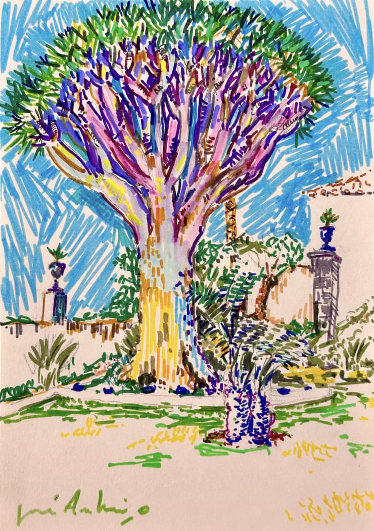 José Antonio Zárate, #6 (Series 'Jardín')