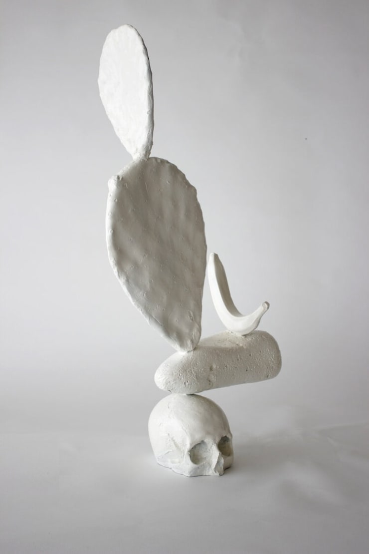 Natural Policy, 2018, resin, fiberglass, aggregates and double component paint, 80 x 30 x 17 cm