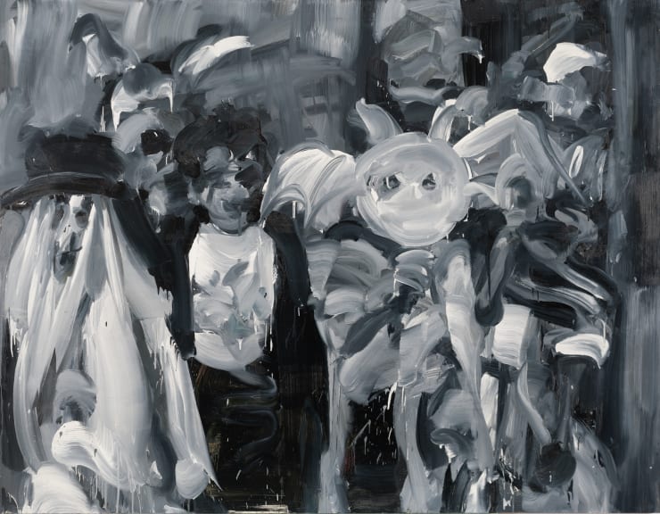 Laura Lancaster Untitled 2015 Oil And Acrylic On Linen 180 X 230 Cm