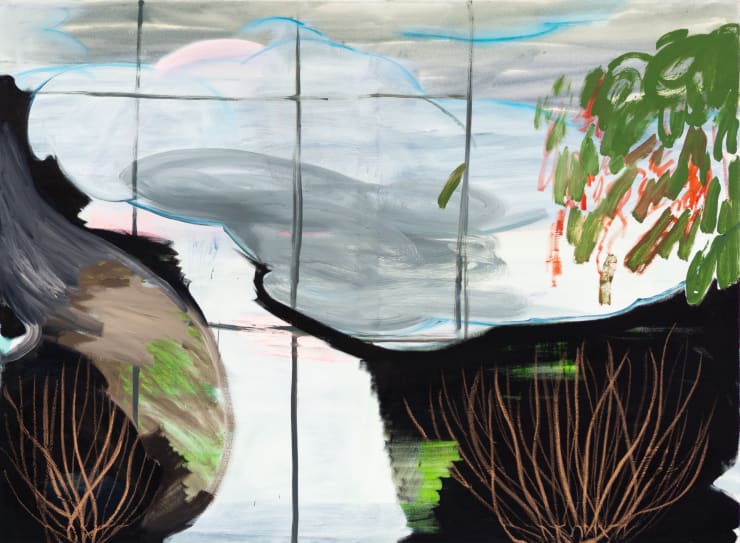 Yi Youjin Window 2020 Oil Oil Pastel On Canvas 110 X 150 Cm