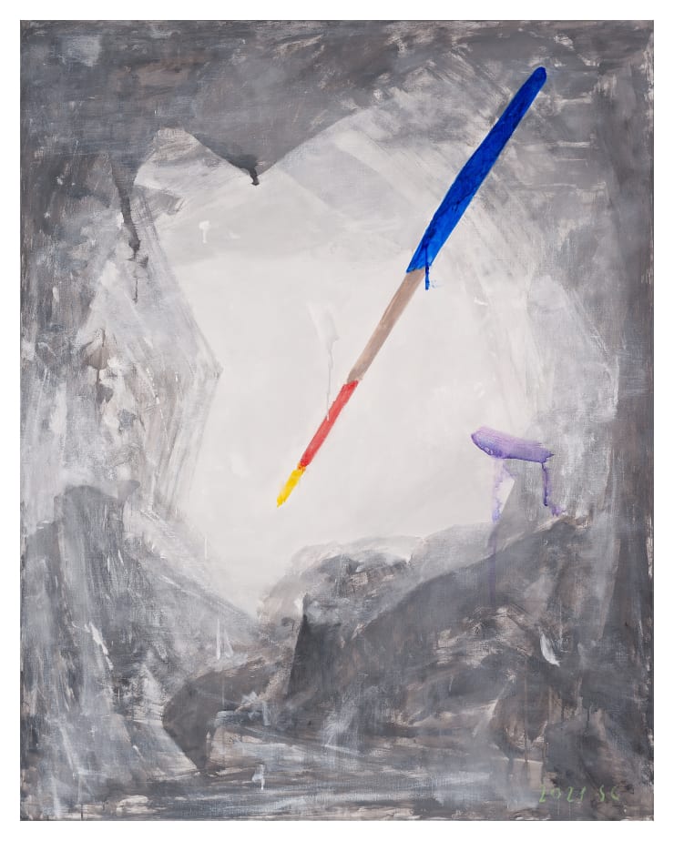 Sen Chung Untitled 2021 Oil On Canvas 162 X 130 Cm