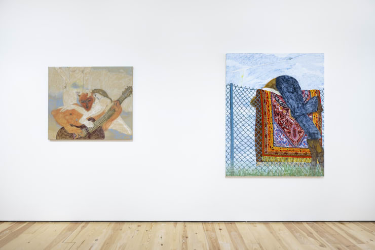 3 Installation View Of Henry Curchod Set Your Friends Free Mamoth London 2021 Image Courtesy Of The Artist And Mamoth