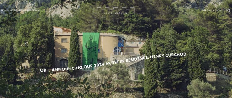 Henry Curchod Residency: The Castel Caramel Residency 2024