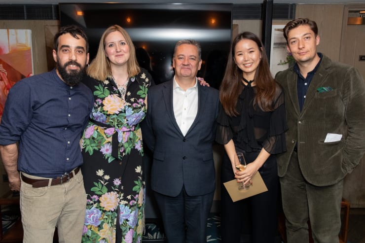 Antrea Tzourovits, Melissa Digby-Bell, Andrew Coney, Woojin Joo and Charlie Smedley