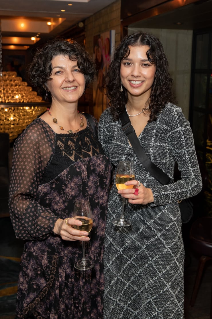 Katie Kaur and guest