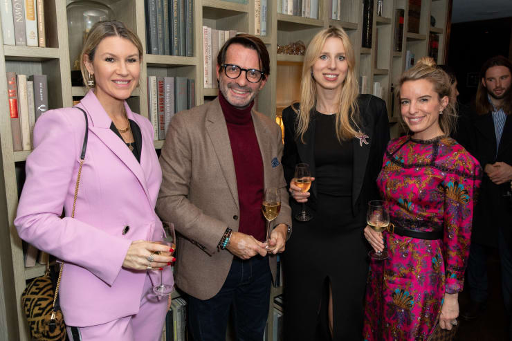 Sadie Mantovani, Paolo de Tarso, guest and Emma Harland Mahon