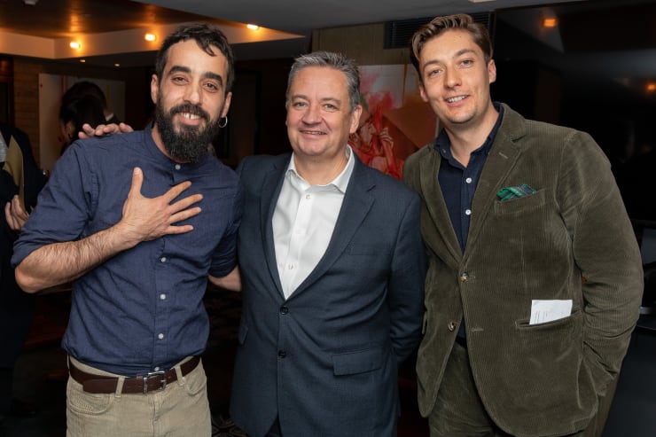 Antrea Tzourovits, Andrew Coney and Charlie Smedley