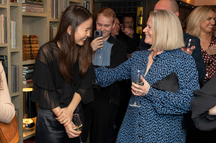 Woojin Joo and Catherine Lette