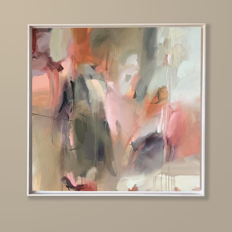 True Romance, 2020, Oil on stretched cotton canvas, 104 x 104 cm