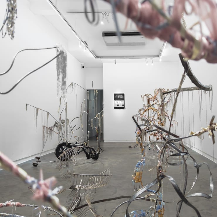 Vy Trịnh, ON DA DREAM, 2024, installation view