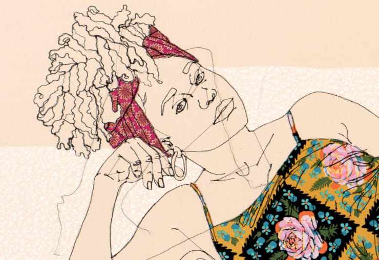 Gio Swaby’s Stitched Portraits Reveal the Beauty of the Undone